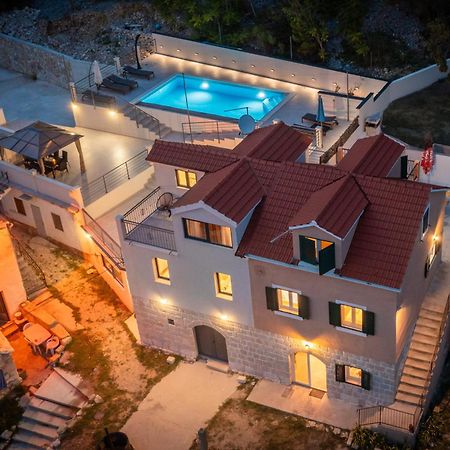Xxl Villa Vista - Heated Pool Lokva Rogoznica Dış mekan fotoğraf