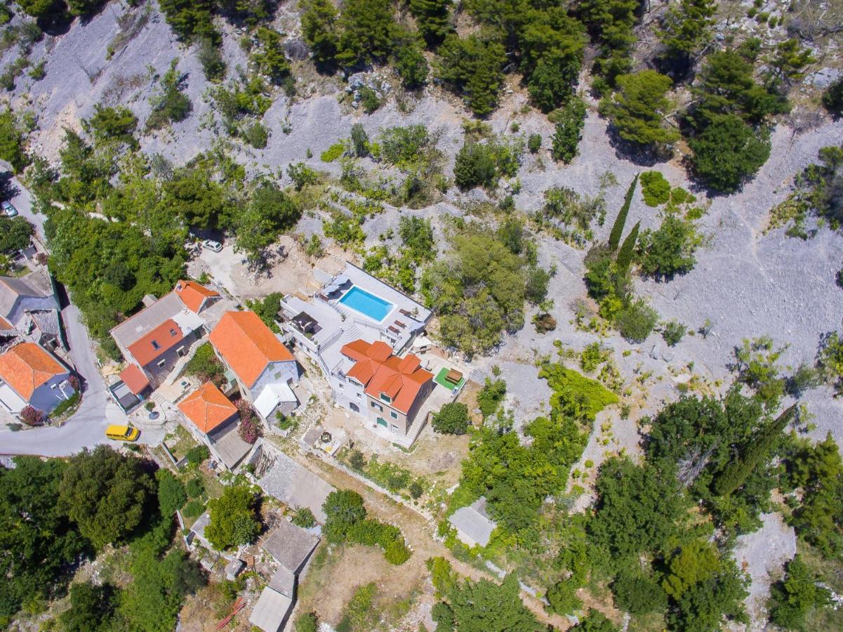 Xxl Villa Vista - Heated Pool Lokva Rogoznica Dış mekan fotoğraf