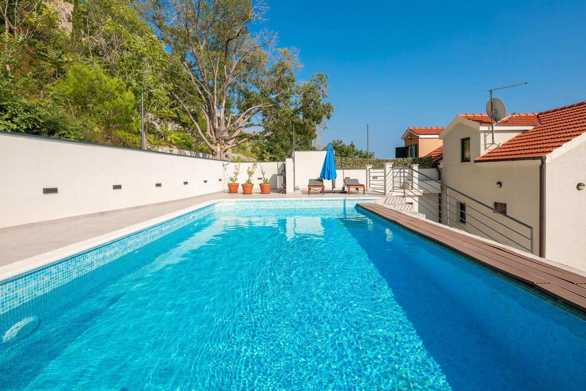 Xxl Villa Vista - Heated Pool Lokva Rogoznica Dış mekan fotoğraf